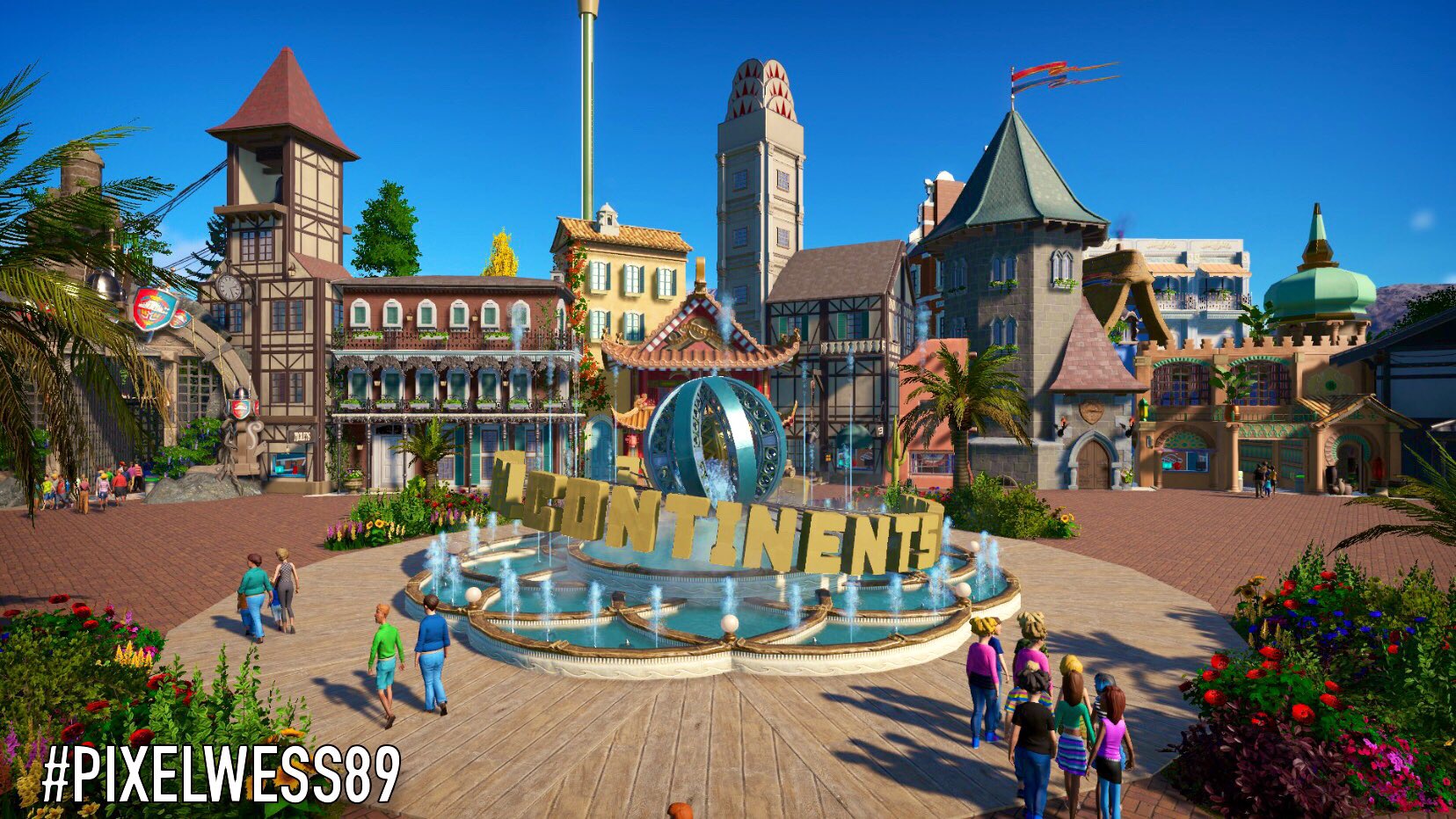 planet coaster entrance ideas