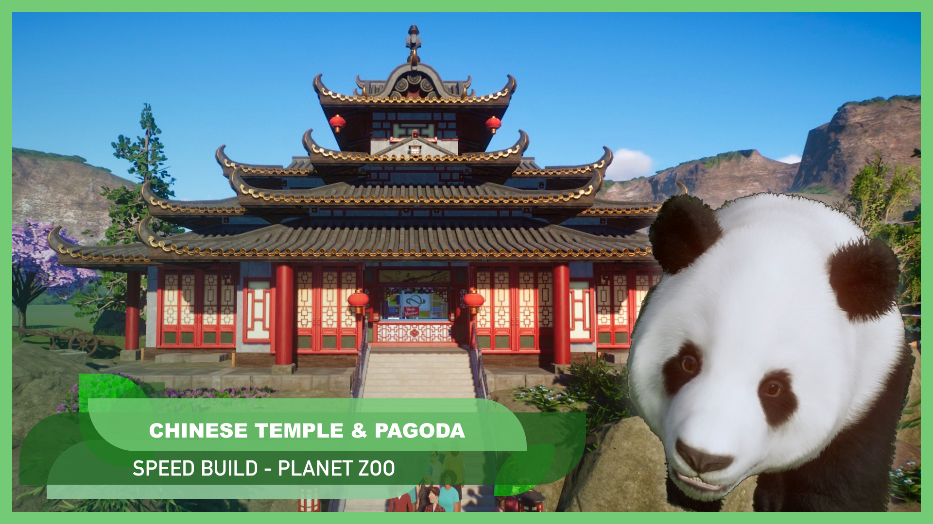 The Giant Panda Habitat Speed Build Pixelwess89