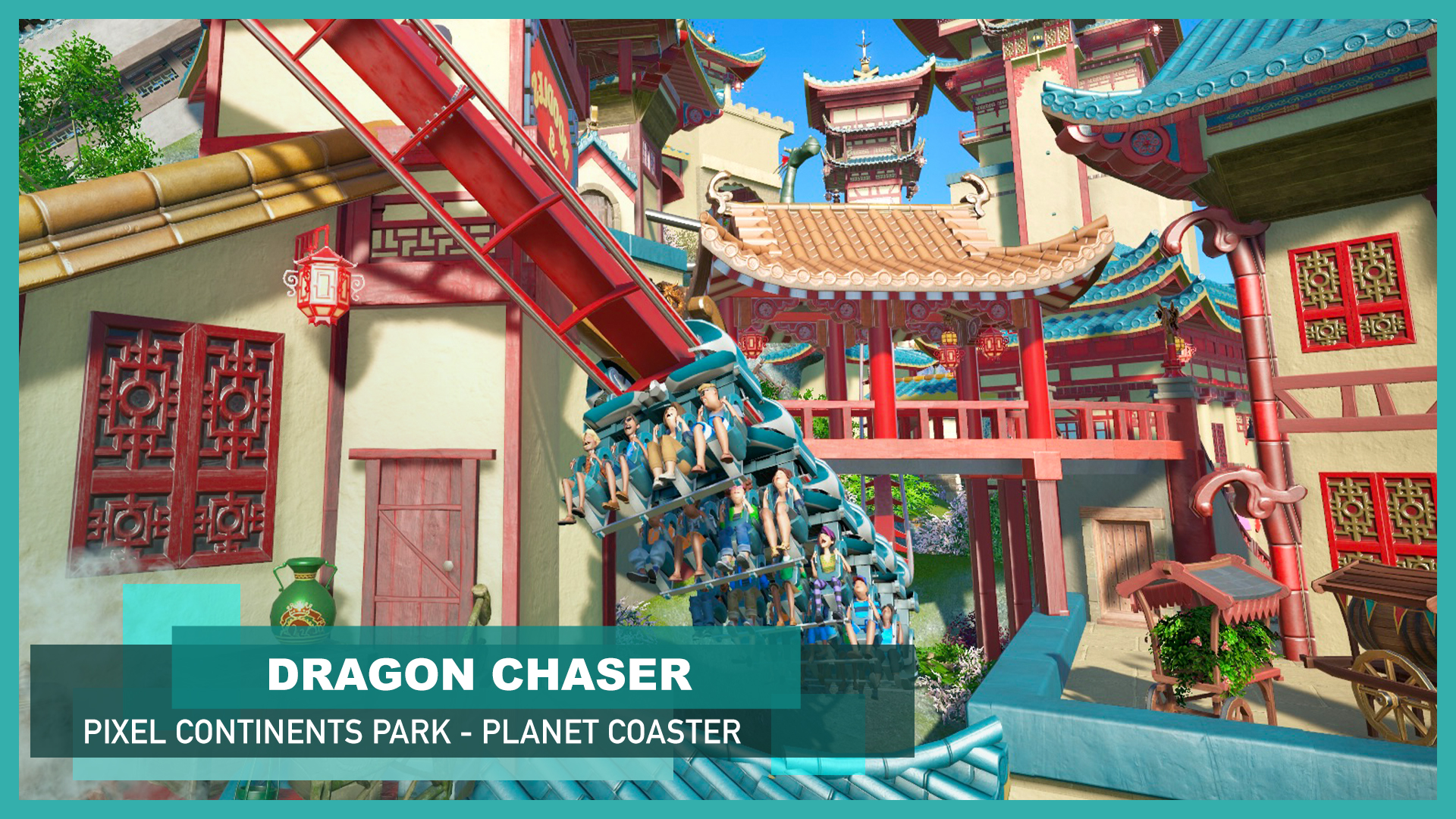New video: Dragon Chaser 🎢🐲⛩ [Rival – Inverted Coaster]